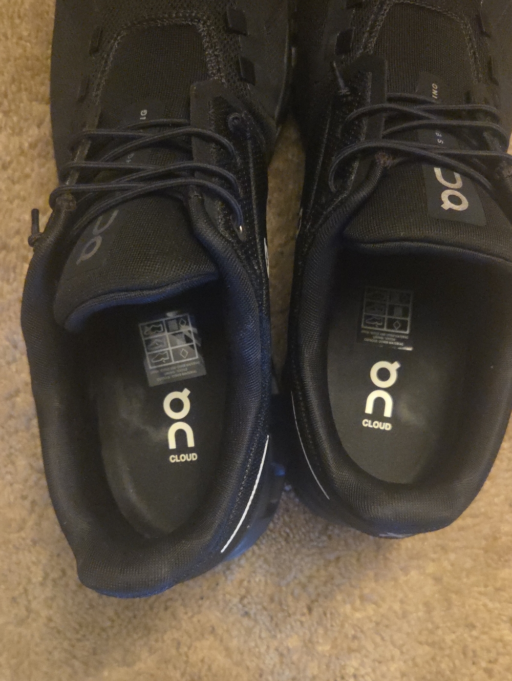 On Running Walking Sneakers Cloud 6 Men Size 11 - Picture 11 of 14